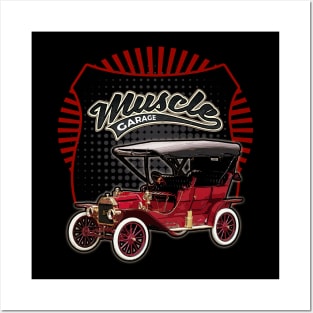 Ford Model T 1908 car muscle Posters and Art